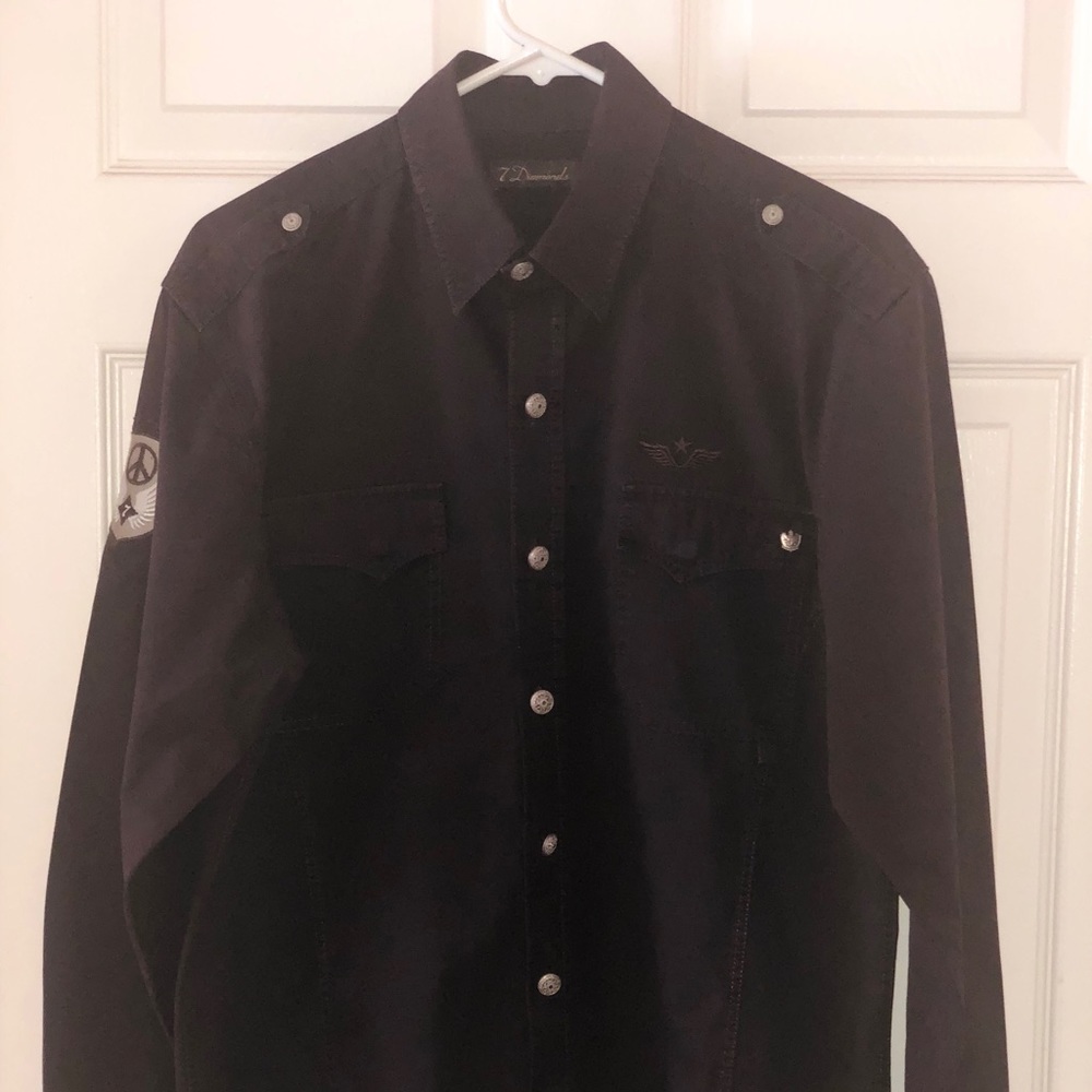 7 Diamonds long sleeve shirt